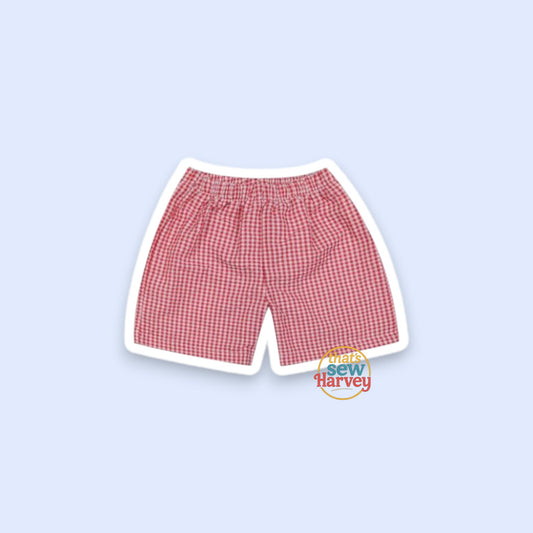Gingham Shorts