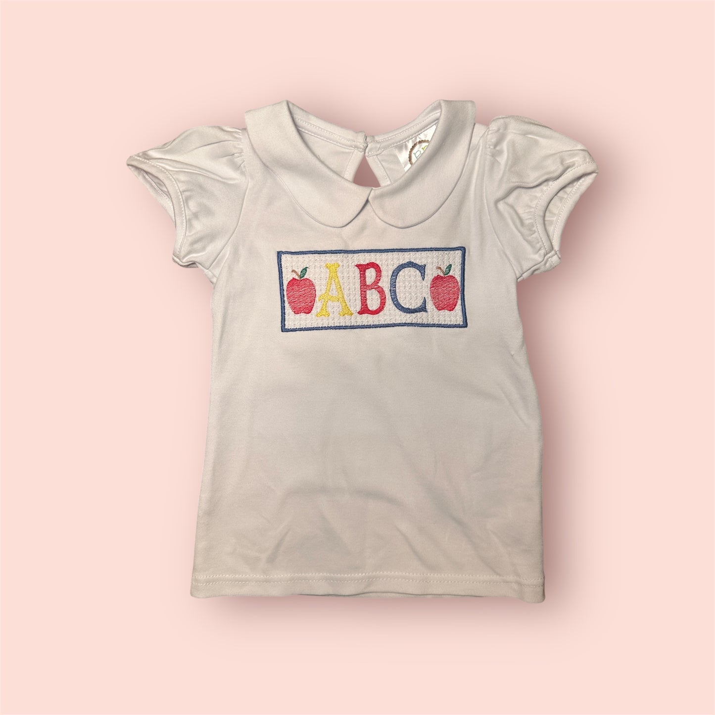 Back to School ABC Capped Sleeve Tee