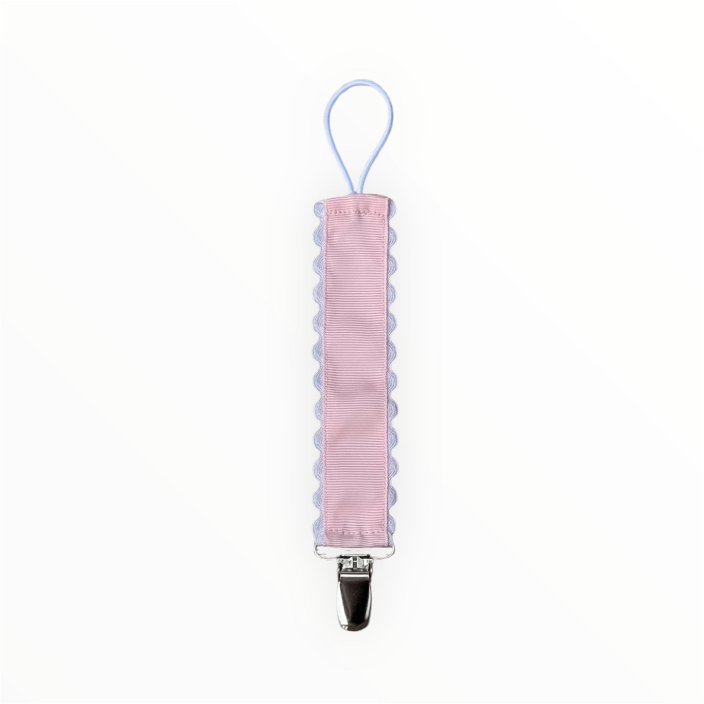 Scalloped Pacifier Clip