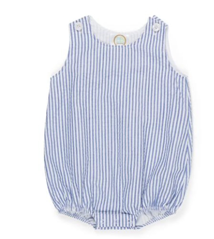 Seersucker Bubble Romper