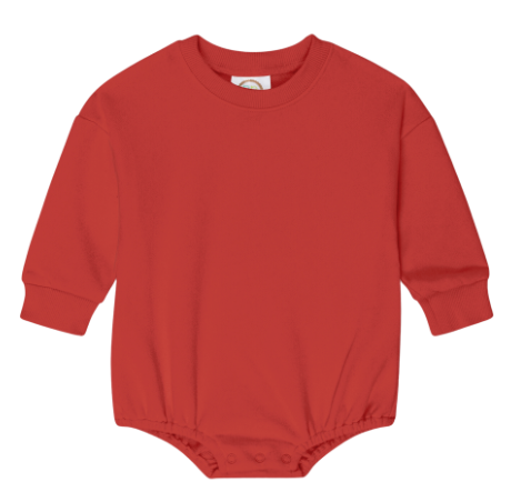 Sweatshirt Bubble Romper