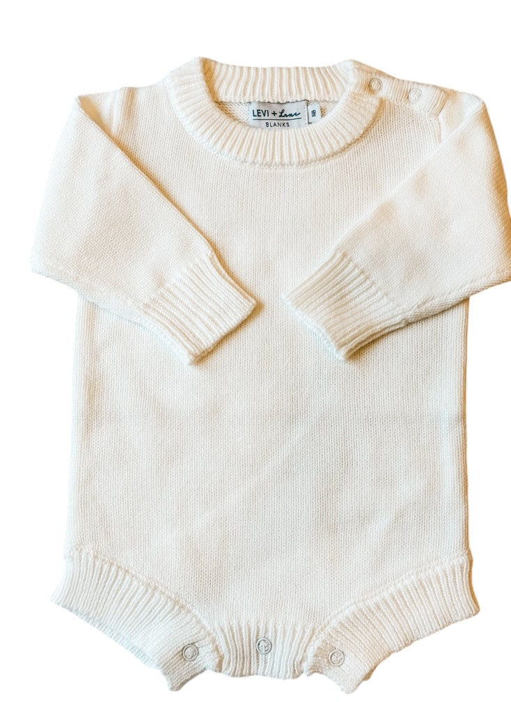 Knit Sweater Romper