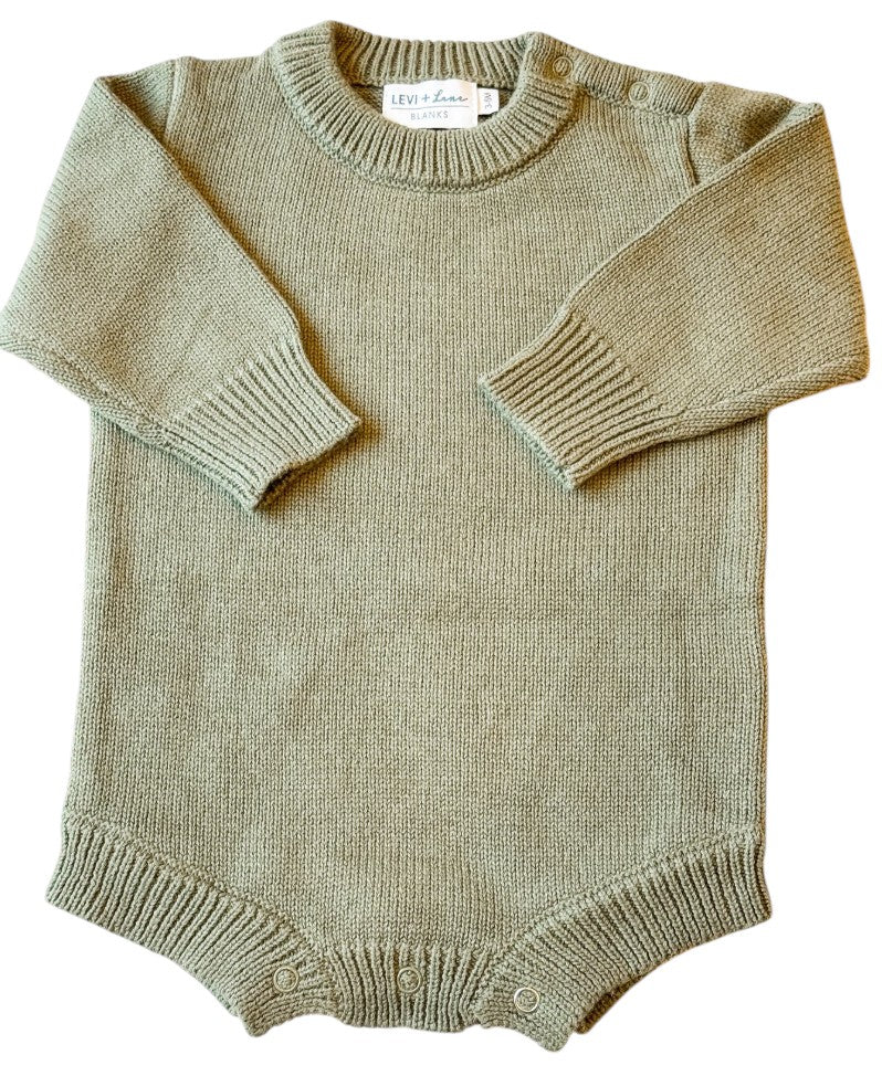 Knit Sweater Romper