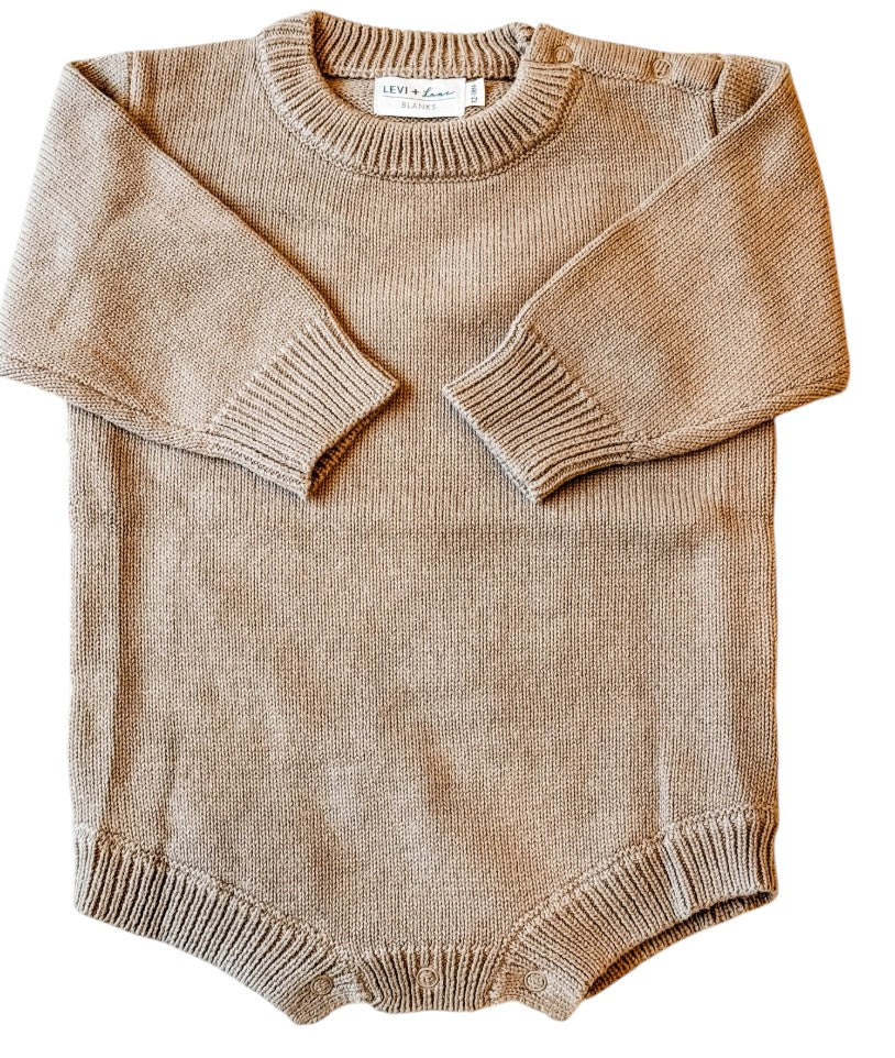 Knit Sweater Romper