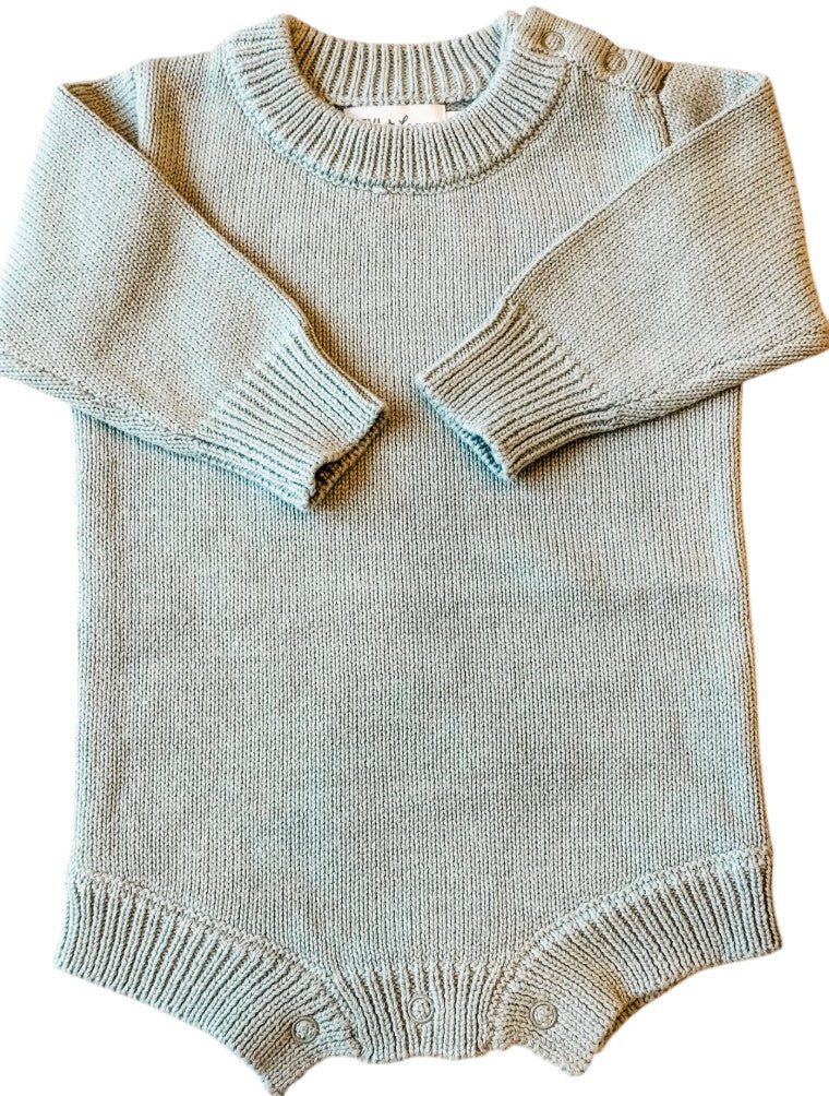 Knit Sweater Romper
