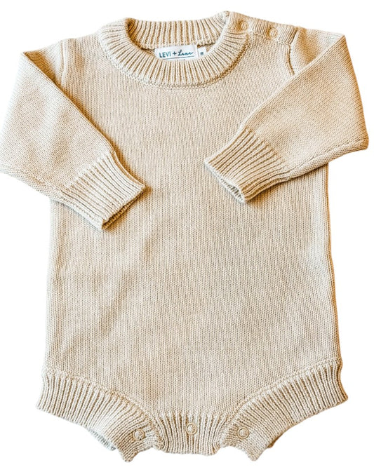 Knit Sweater Romper