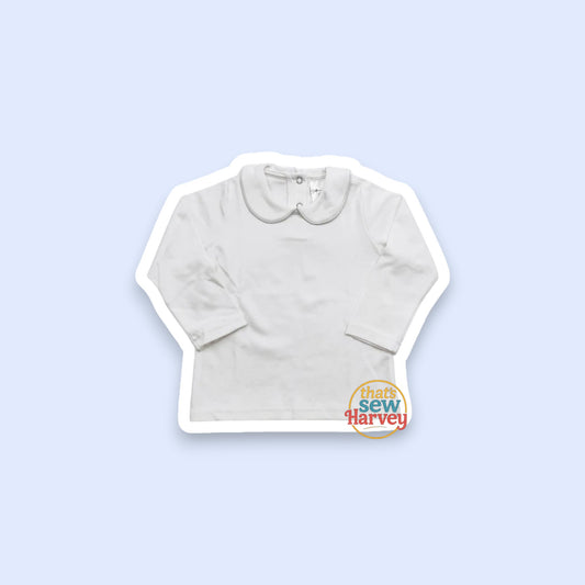 Long Sleeve Peter Pan Tee