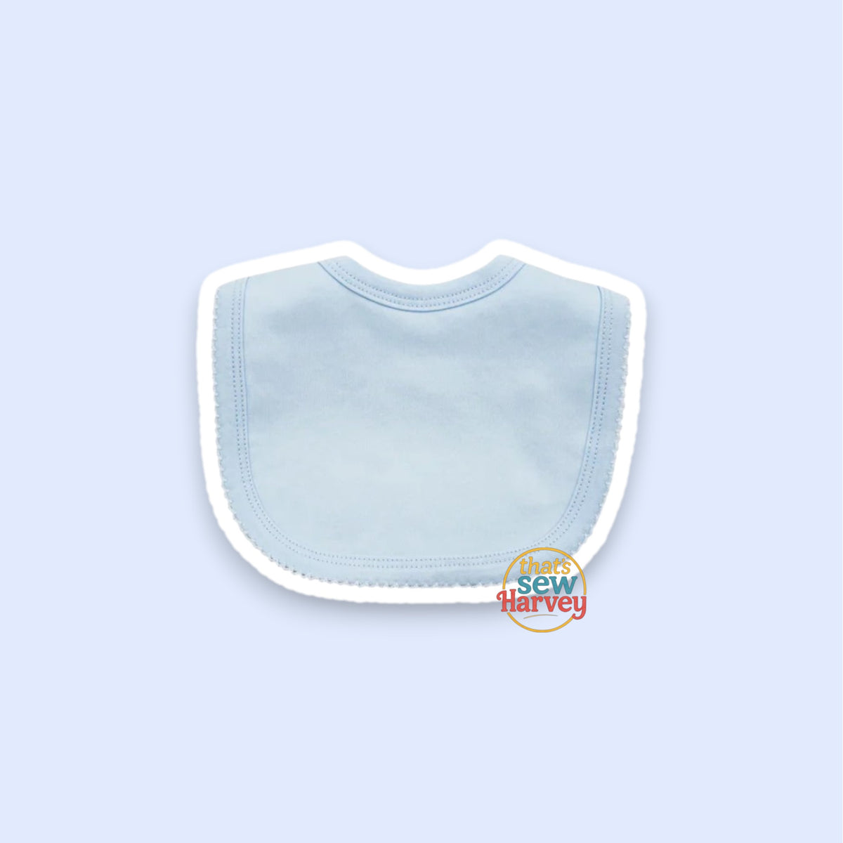 Picot Baby Bib