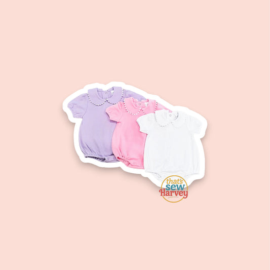 Scalloped Peter Pan Collar Bubble
