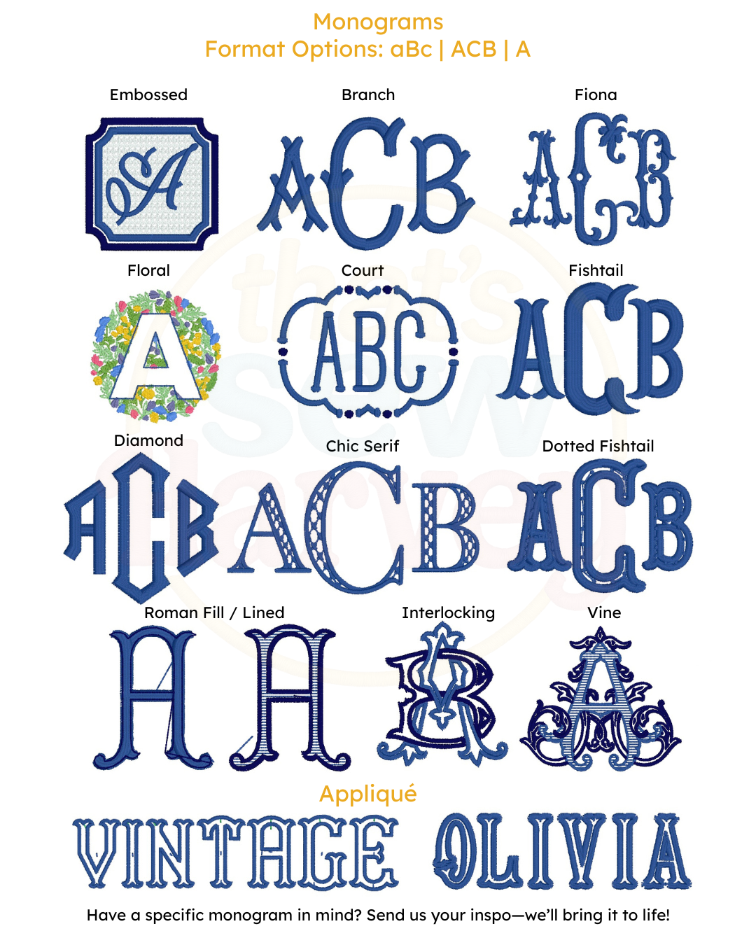 Monograms image 1