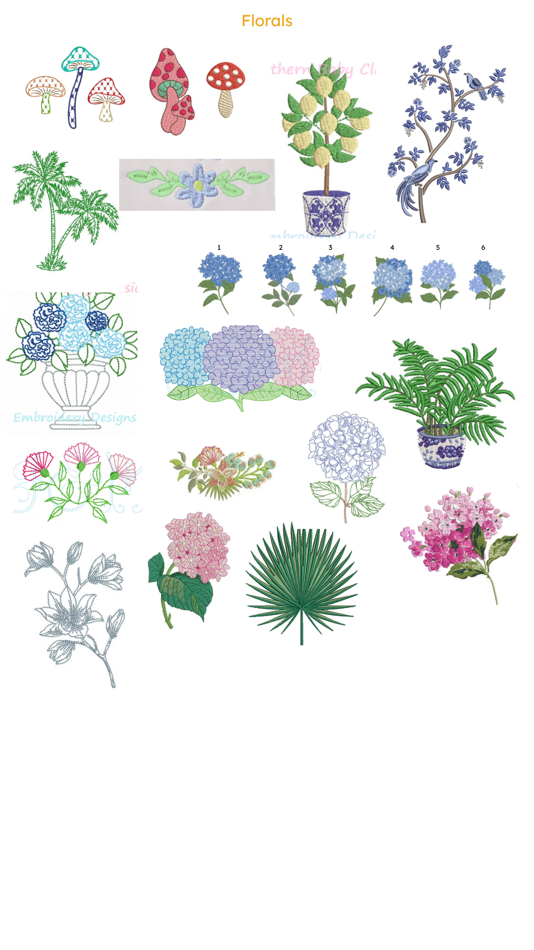 Florals & Monogram Frames image 1