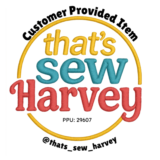 Your Item, Our Stitch | Custom Embroidery