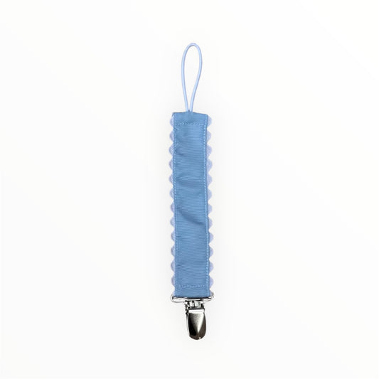 Scalloped Pacifier Clip
