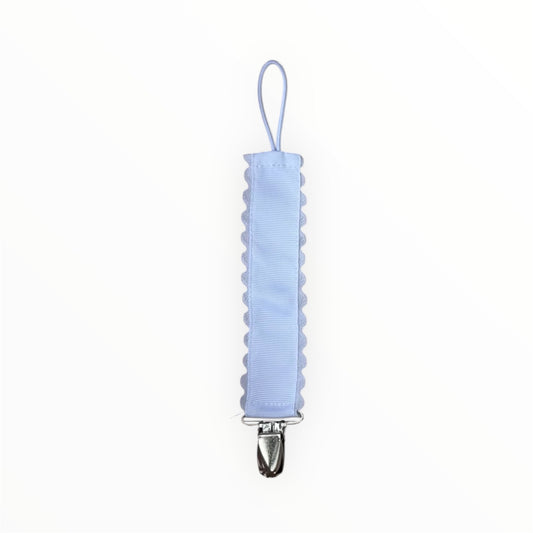 Scalloped Pacifier Clip