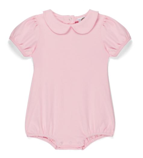 Puff Sleeve Peter Pan Bubble Romper