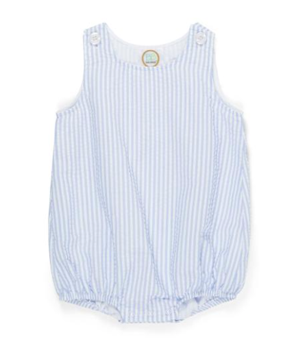 Seersucker Bubble Romper