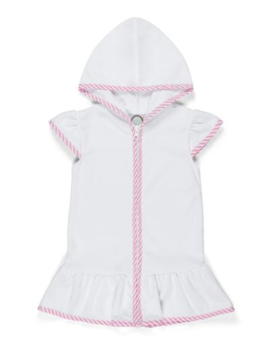 Terry Cloth Swim Cover Up Dress