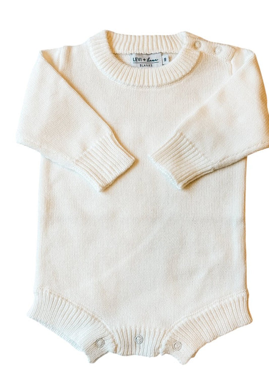 Knit Sweater Romper