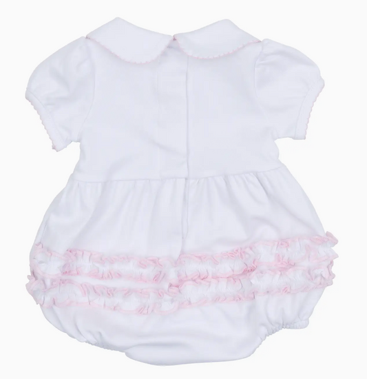 Peter Pan Collar Ruffle Bubble x Magnolia Bubble